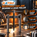 KATSU Tools 3" 75mm 2 Jaw Gear Bearing Puller Ultra Thin Claws 2mm 450461