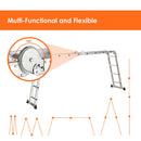 Aluminium Ladder M Shape 1.2mm Thickness