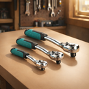 TOPWAY Ratchet Handle 72-Tooth – 5° Arc – 1/4", 3/8" & 1/2" Drive