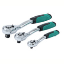 TOPWAY Ratchet Handle 72-Tooth – 5° Arc – 1/4", 3/8" & 1/2" Drive