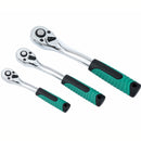 TOPWAY Ratchet Handle 72-Tooth – 5° Arc – 1/4", 3/8" & 1/2" Drive