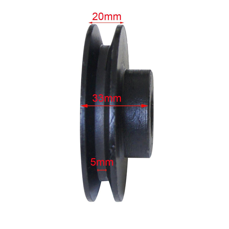 Motor Pulley with Single Groove [Size:100x1A]