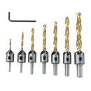 Woodworking Countersink Drill Bit Set 8PCs