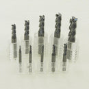 Tungsten End Mill Cutter 2mm To 12mm 3 Flute freeshipping - Aimtools