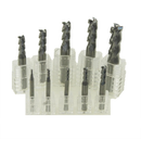 Tungsten End Mill Cutter 2mm To 12mm 3 Flute