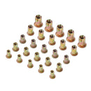 Nut Rivets Set 120PCS 3 to 6mm Iron