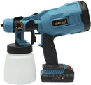 Cordless Paint Spray Gun 120W  1 Battery 2AH