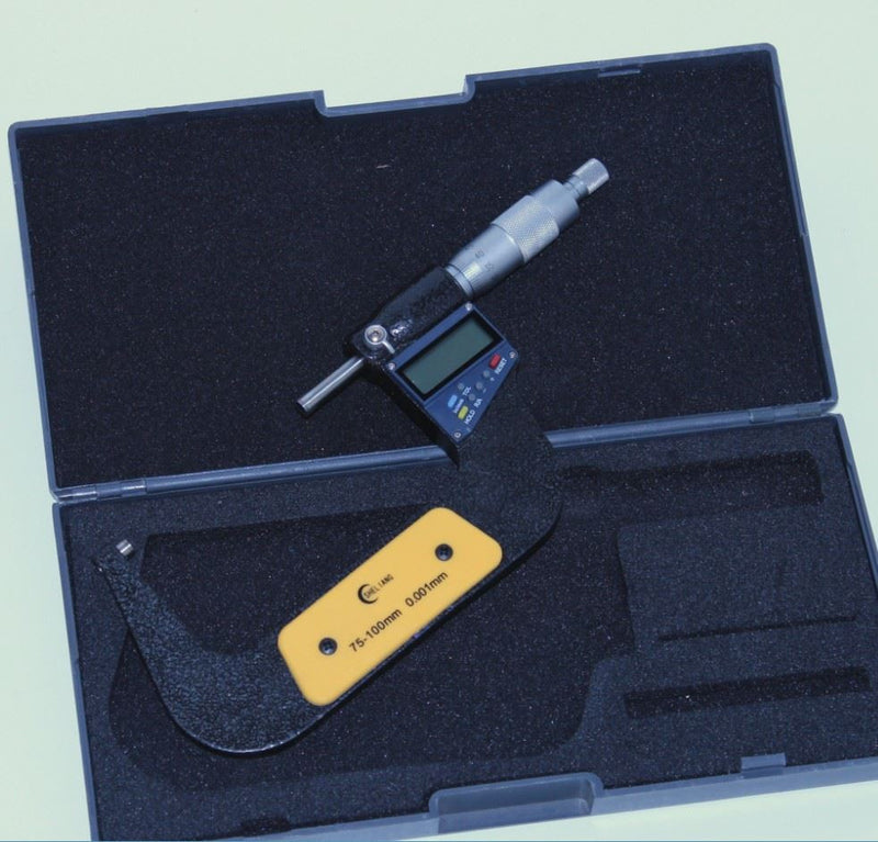 Digital Micrometer 0-25mm to 75-100mm freeshipping - Aimtools