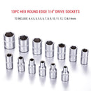 Socket Set Heavy Duty 46PCs 1/4”