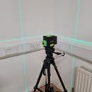 Basics Laser Level 12 Lines with 2 Batteries