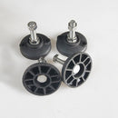 Stainless Steel with Adjustable Feet 100x16x60mm 4 Pieces