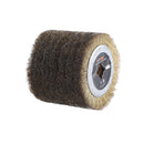 Brass Coated Wire Brush Drum 120mm 0.15mm/0.50mm