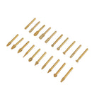 Electro Plated Diamond Burr 20pcs Coarse Grit 6mm