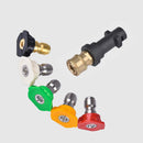 Pressure Washer Adapter KR 1/4'' Quick Connect Female with 5 Tips
