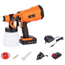 Cordless Paint Spray Gun With Battery