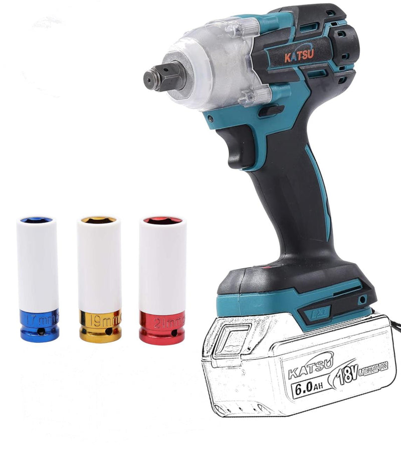 UNIFIT Cordless Impact Wrench 400N.M 1/2"-No Battery