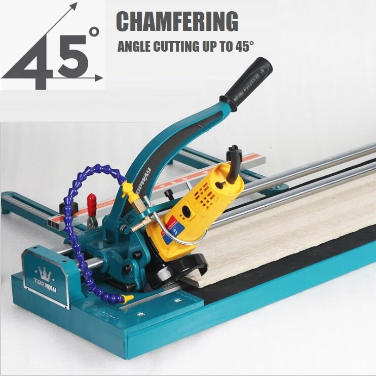 Manual & Electrical Mitre Tile Cutter 800MM 2 in 1 freeshipping - Aimtools