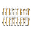 Electro Plated Diamond Burr 20pcs Coarse Grit 6mm