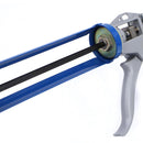 Silicone Caulking Gun 9" Grey Blue 4 Bearing Danish Style