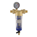 Water Filter Stainless Steel 60 Micron with Gauge
