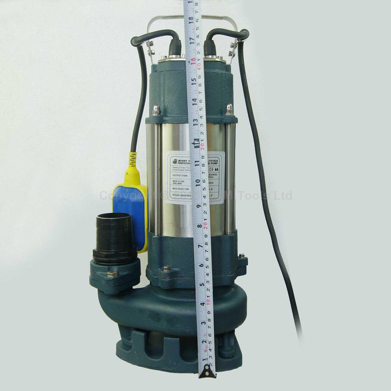 Heavy Duty Submersible Sewage Waste Water Pump 750W freeshipping - Aimtools