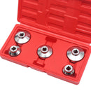 Oil Filter Wrench Cup 5PCs Set 24 27 32 36 38 MM freeshipping - Aimtools
