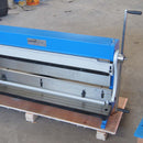 Manual Sheet Metal Shear Brake Roller Bending Machine 1016mm 3-In-1 freeshipping - Aimtools