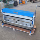 Manual Sheet Metal Shear Brake Roller Bending Machine 1016mm 3-In-1 freeshipping - Aimtools