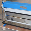 Manual Sheet Metal Shear Brake Roller Bending Machine 1016mm 3-In-1 freeshipping - Aimtools