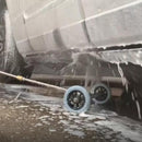 High Pressure Washer Floor Cleaning Attachment Large wheels