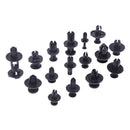 Car Retainer Clips & Plastic Fasteners Kit 635pcs