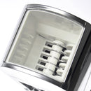 Manual Ice Crusher Machine Tray & Scoop for Cocktails & Smoothies