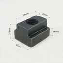 T Shape Machine Clamping Nuts 8 to 20mm 4PC freeshipping - Aimtools