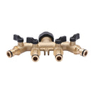 Garden Water Tap Auto 4 Way Connector
