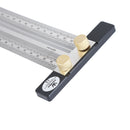 Wood Ruler Scriber With Pencil