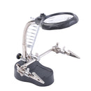 Helping Third Hands Soldering Stand Magnifier Glass Clamps Modelling Stand freeshipping - Aimtools