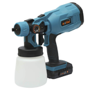Cordless Paint Spray Gun 120W  1 Battery 2AH