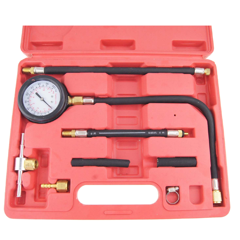 Fuel Injection Pump Pressure Gauge Tester Kit