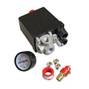ORAZIO 4 Port Single Phase Air Compressor Pressure Regulating Switch freeshipping - Aimtools