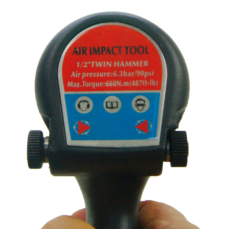 ORAZIO 1/2" Air impact wrench 660 N.m freeshipping - Aimtools