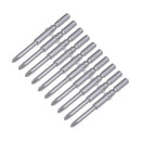 Round Screw Driver Bits 10PCs Pack 4MM Diameter PH00 - 2