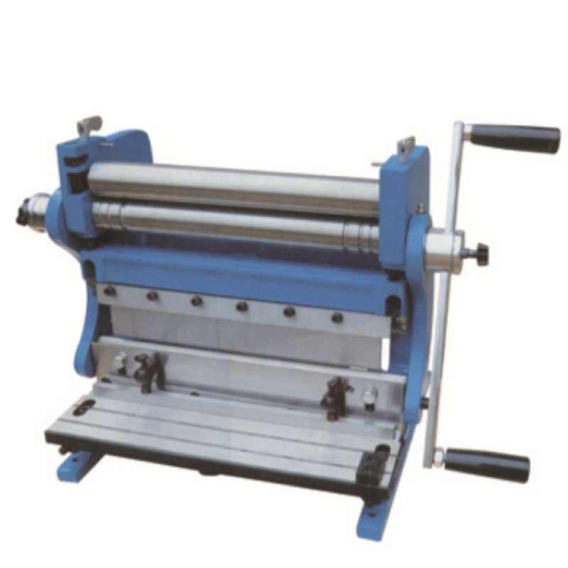 Manual Sheet Metal Shear Brake Roller Bending Machine 610mm 3-In-1