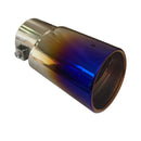 Stainless Metal Blue Steel Exhaust Muffler Tip Pipe Tail
