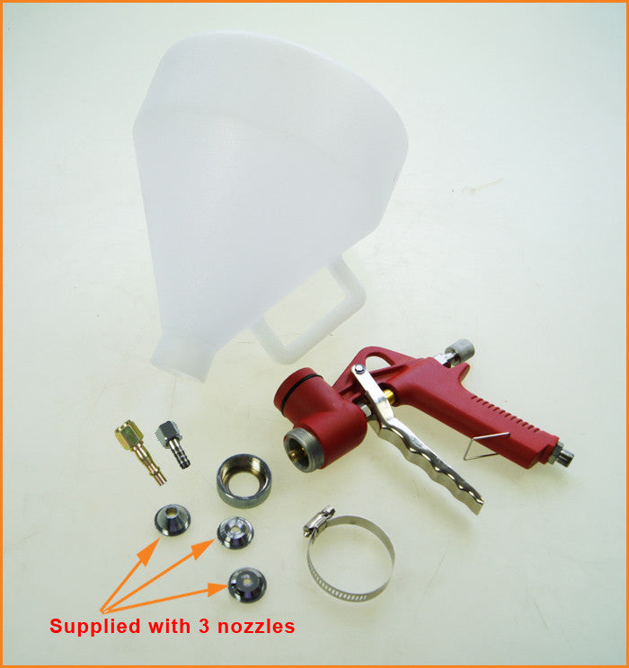 Gravity Feed Texture Air Spray Gun 5 Liters, Plastic Cup freeshipping - Aimtools