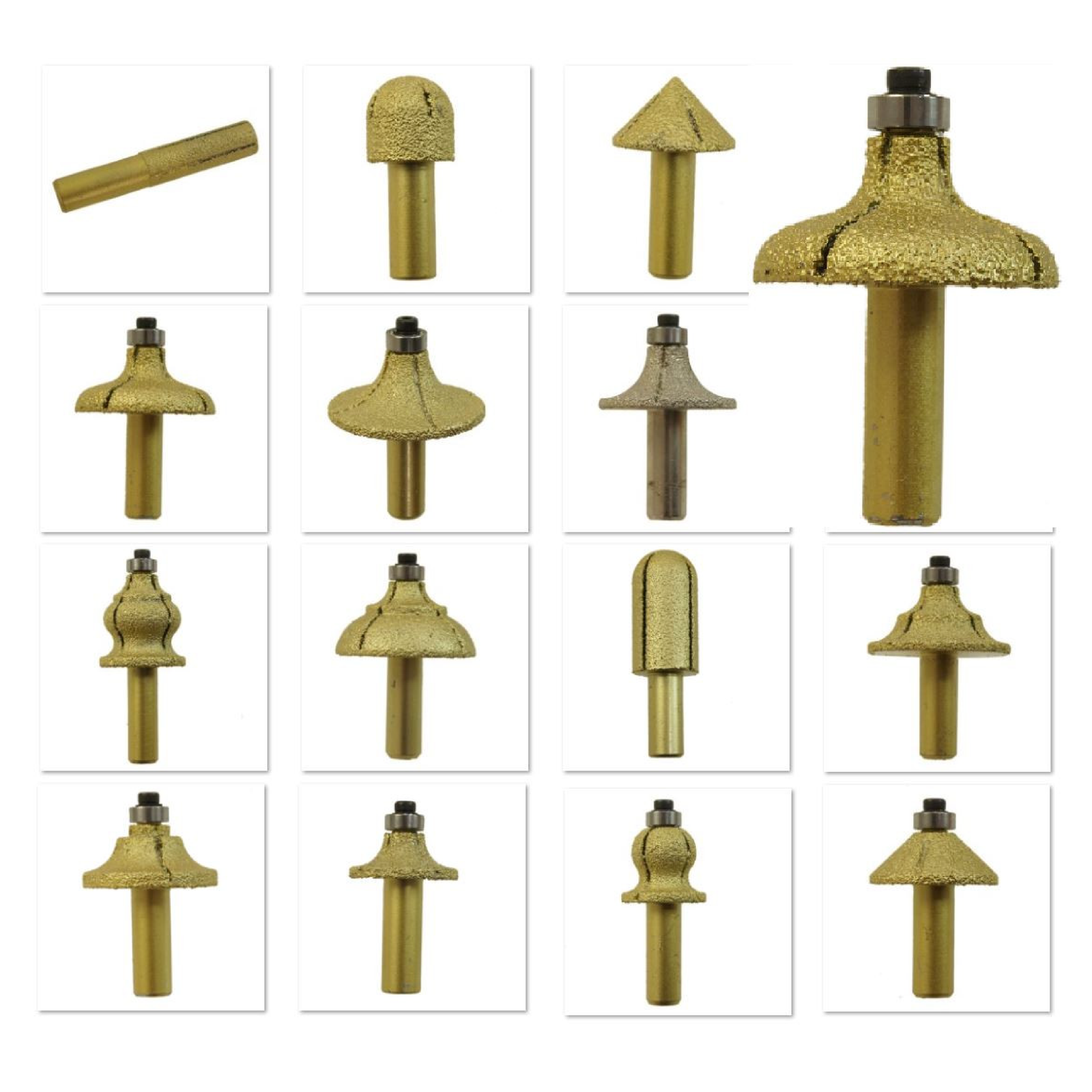 Electro Diamond Marble Grinding Router Bits