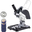 Angle Grinder Stand 115mm with 11 Cutting Blades for Wood and Steel