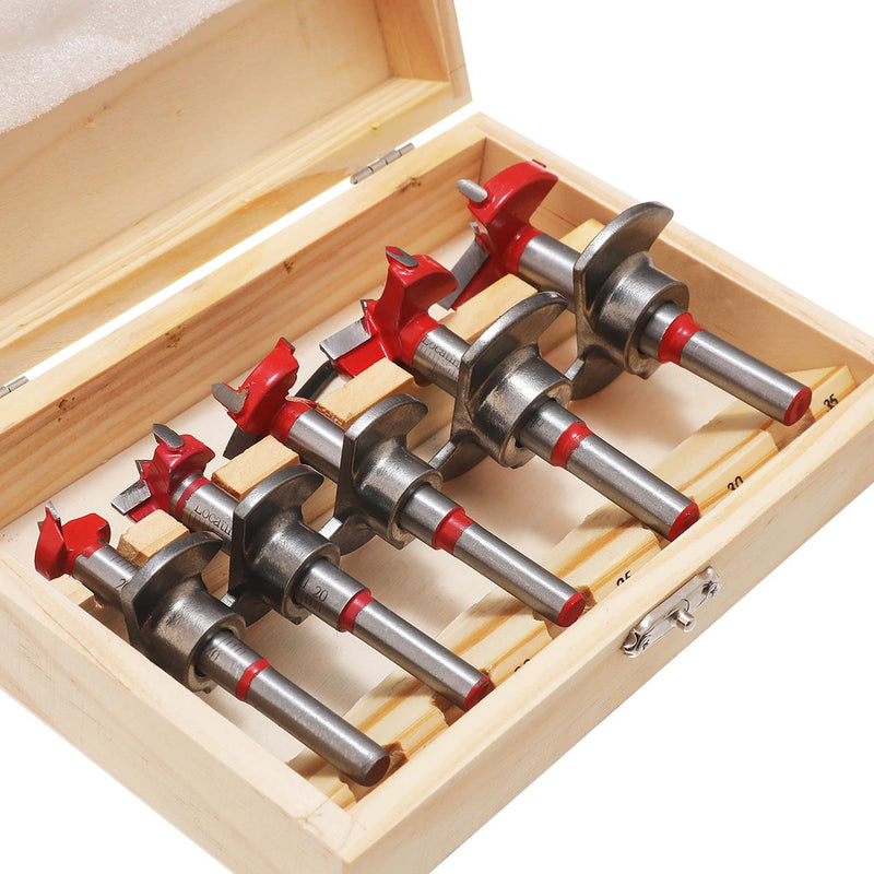 Concealed Hinge Wood Drill Bit Set With Stop 15-35mm
