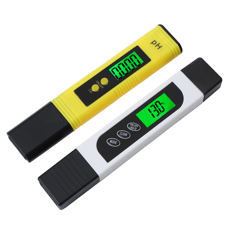 Water TDS Meter, PH, EC, Temperature- Yellow