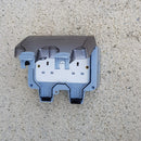 Weatherproof Outdoor Switched Socket Double Pole Uk freeshipping - Aimtools