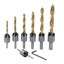 Woodworking Countersink Drill Bit Set 8PCs